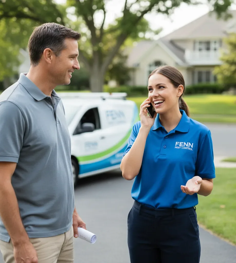Fenn Pest Control customer support in St. Francis
